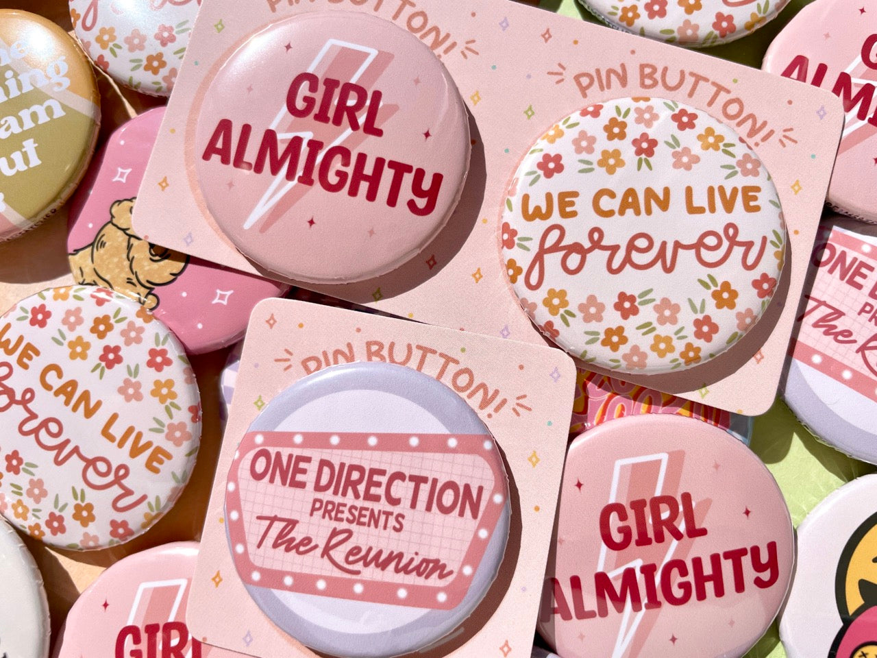 One Direction Pins