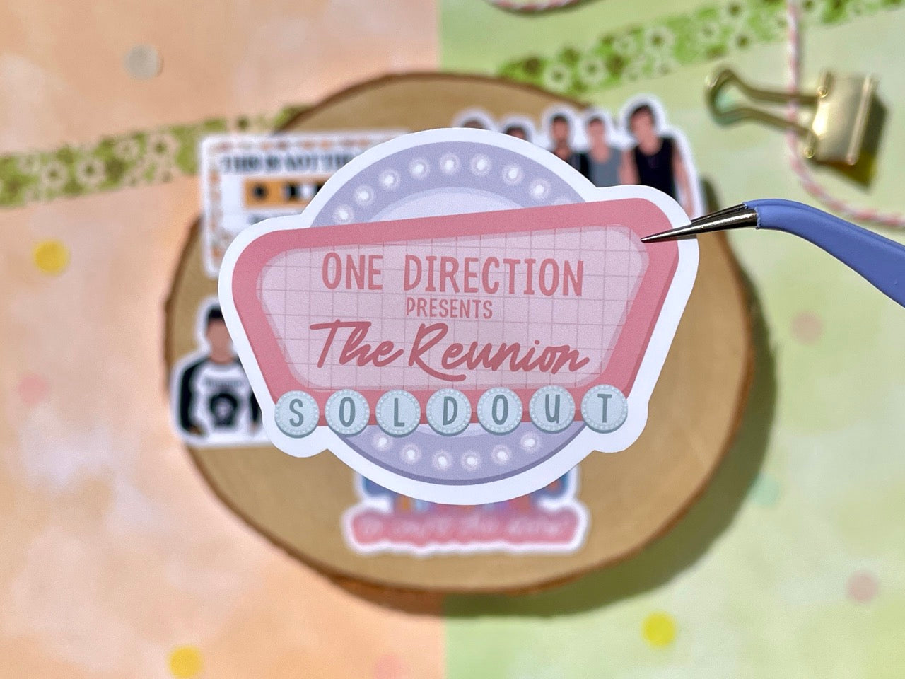 One Direction Vol II Sticker Set
