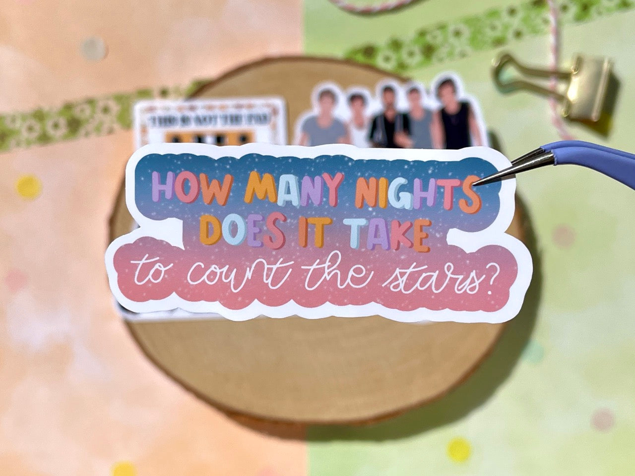 One Direction Vol II Sticker Set