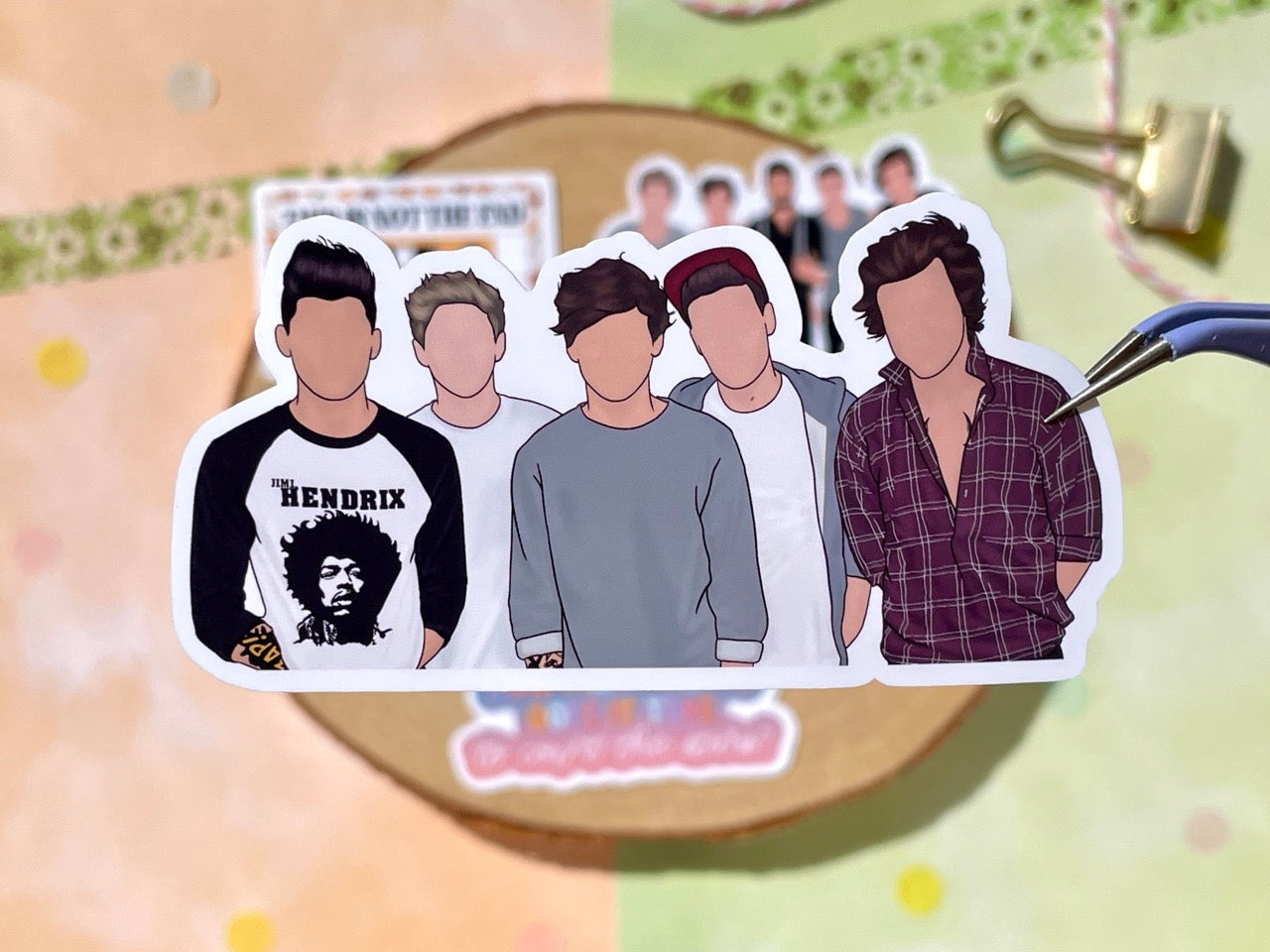 One Direction Vol II Sticker Set