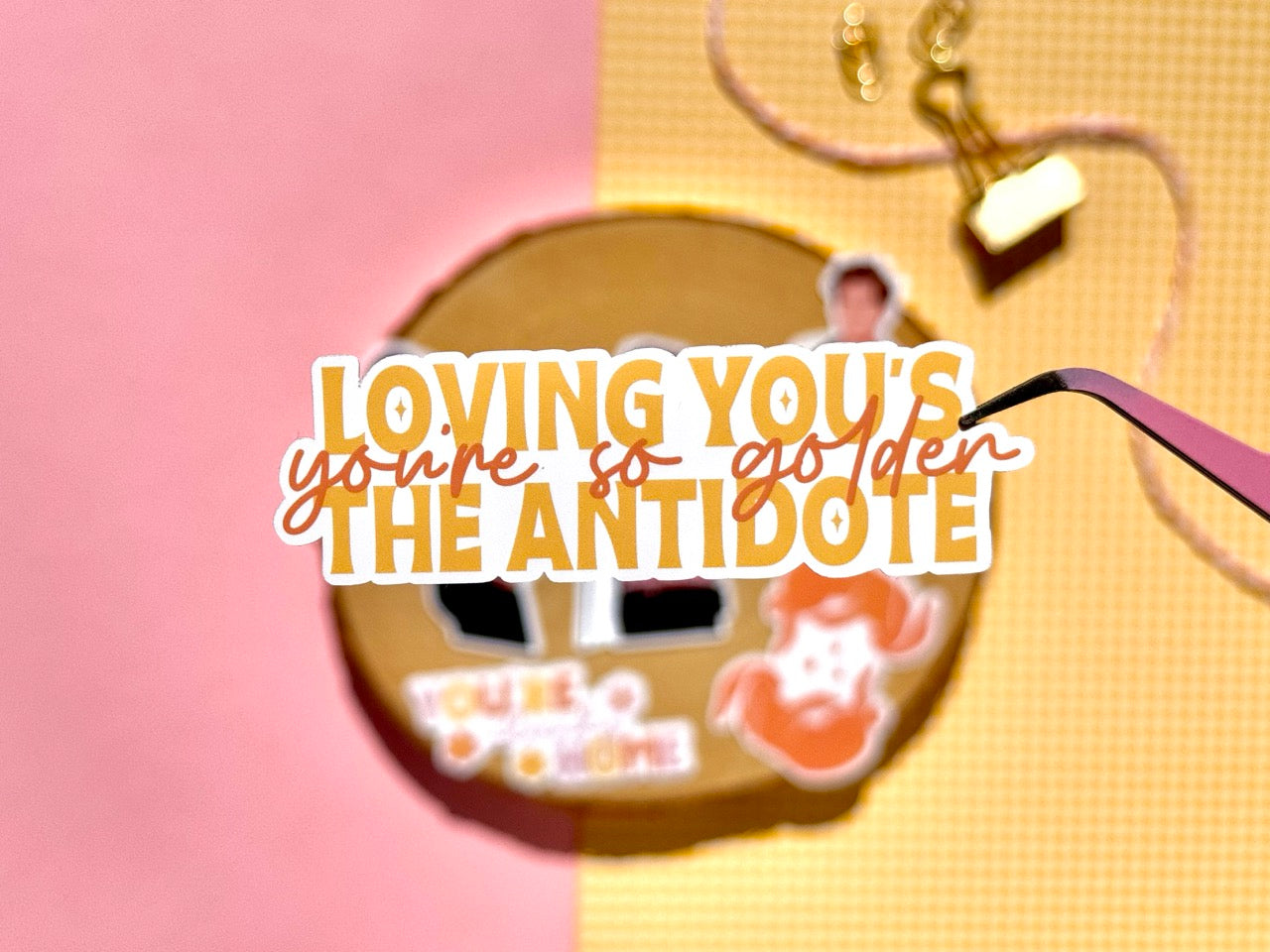 Golden Sticker Set