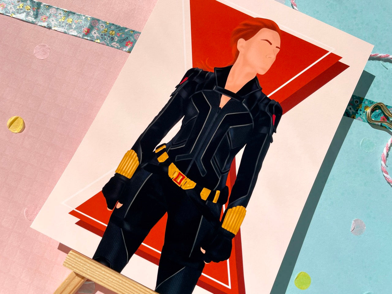 Black Widow Print