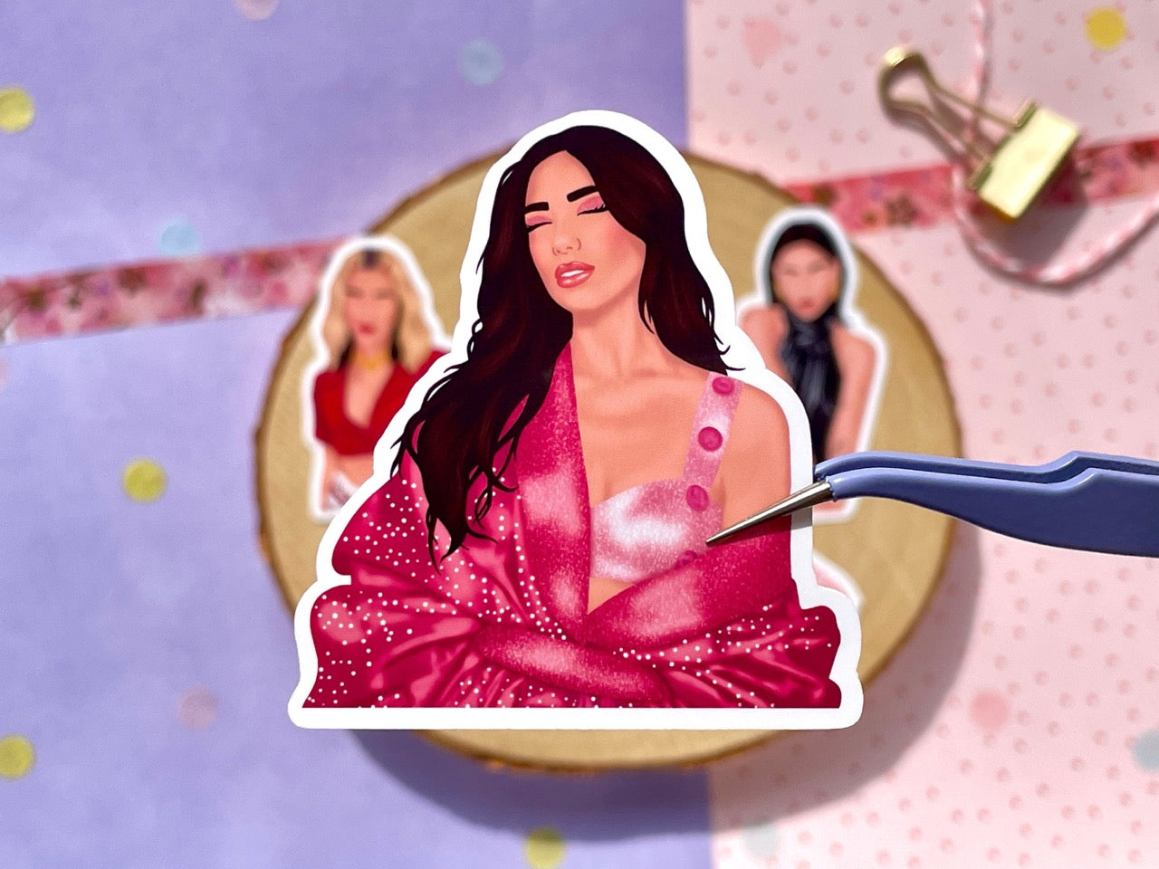 Dua Lipa Sticker Set