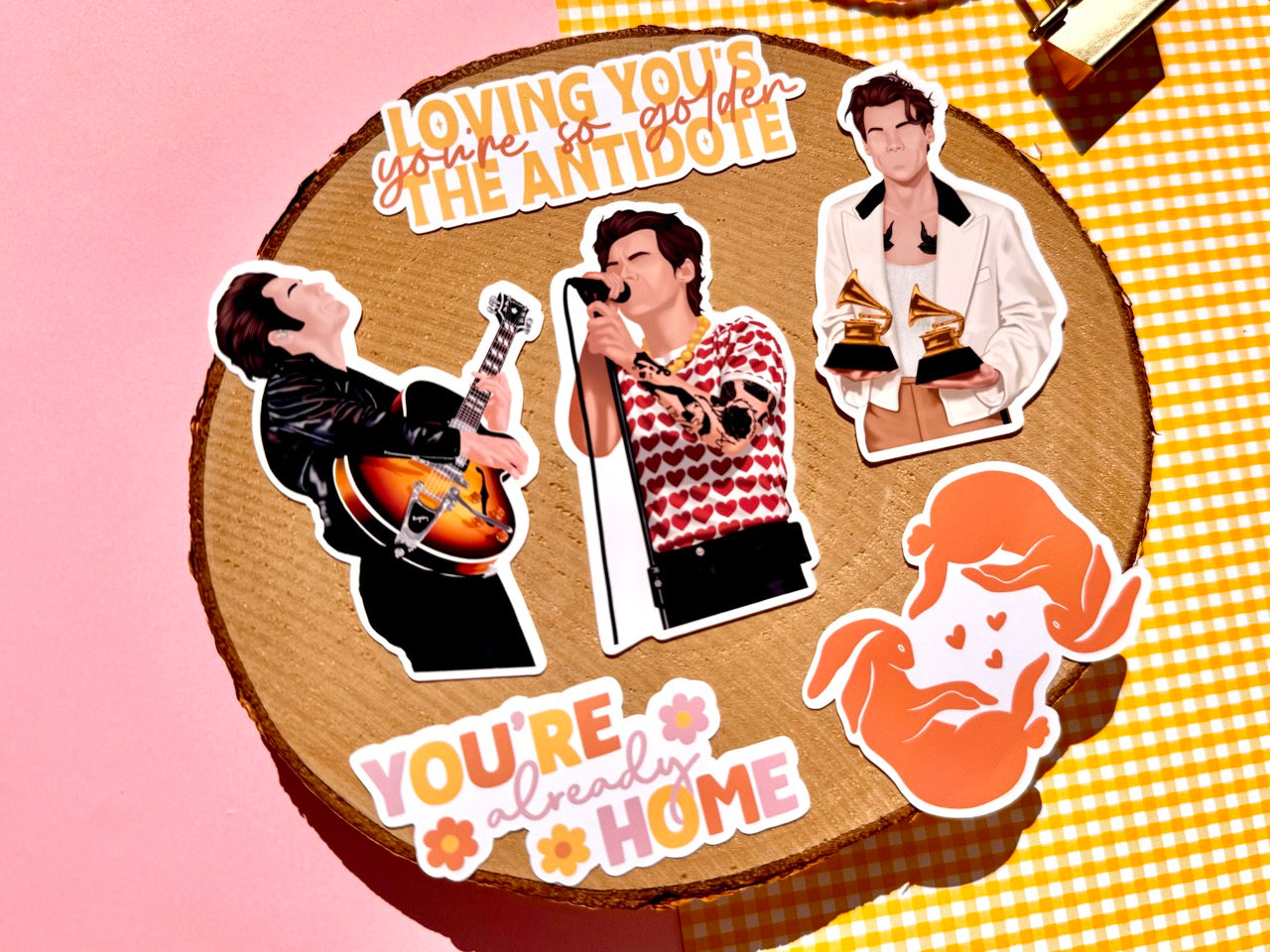 Golden Sticker Set