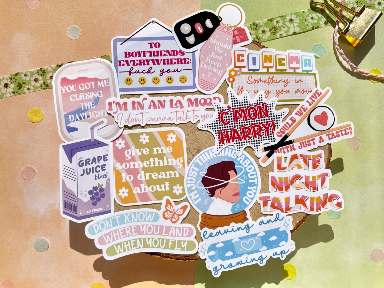 HS House Sticker Set