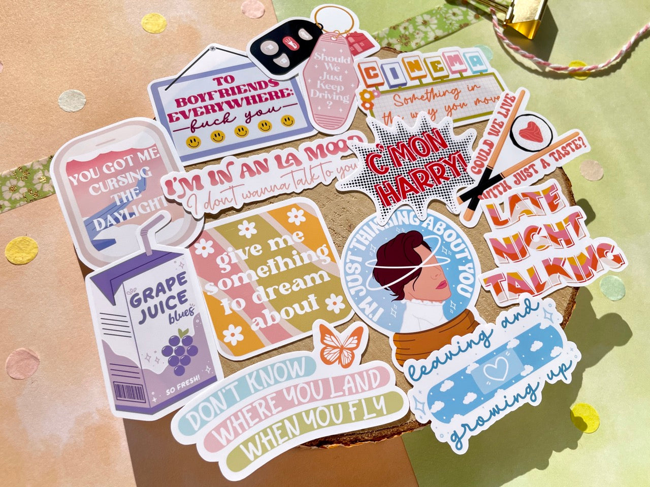 HS House Sticker Set