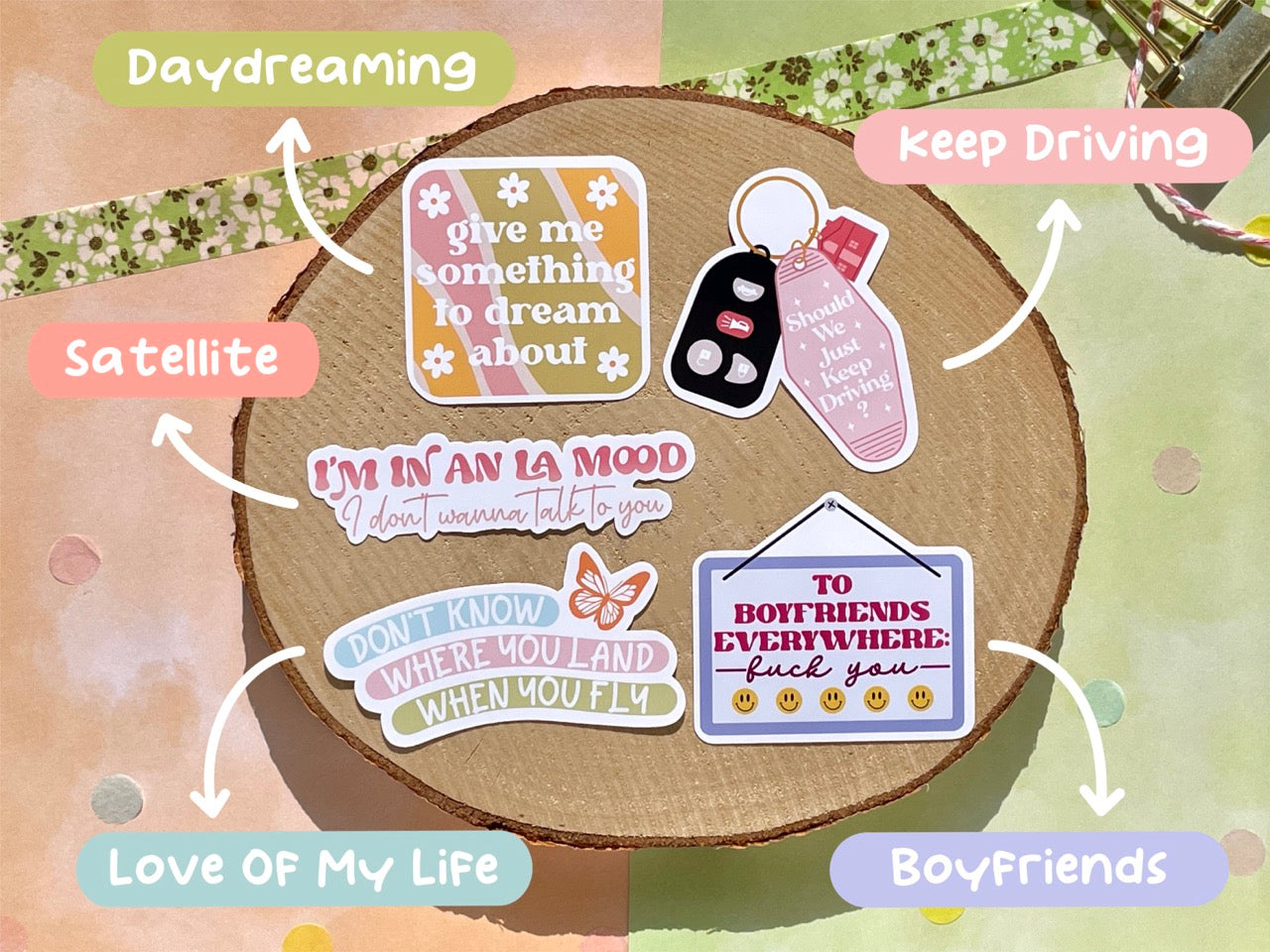 HS House Sticker Set