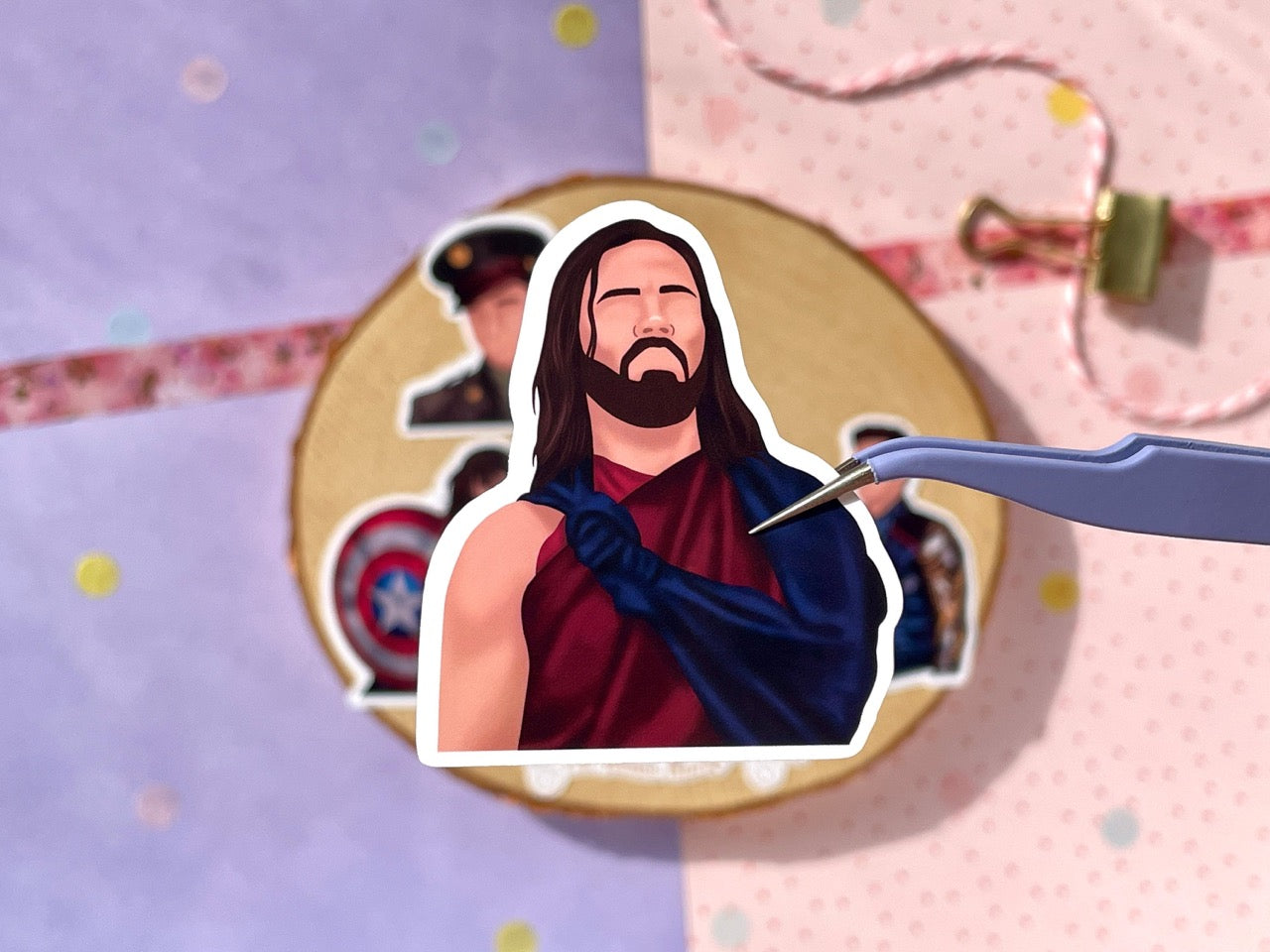 Bucky Sticker Set