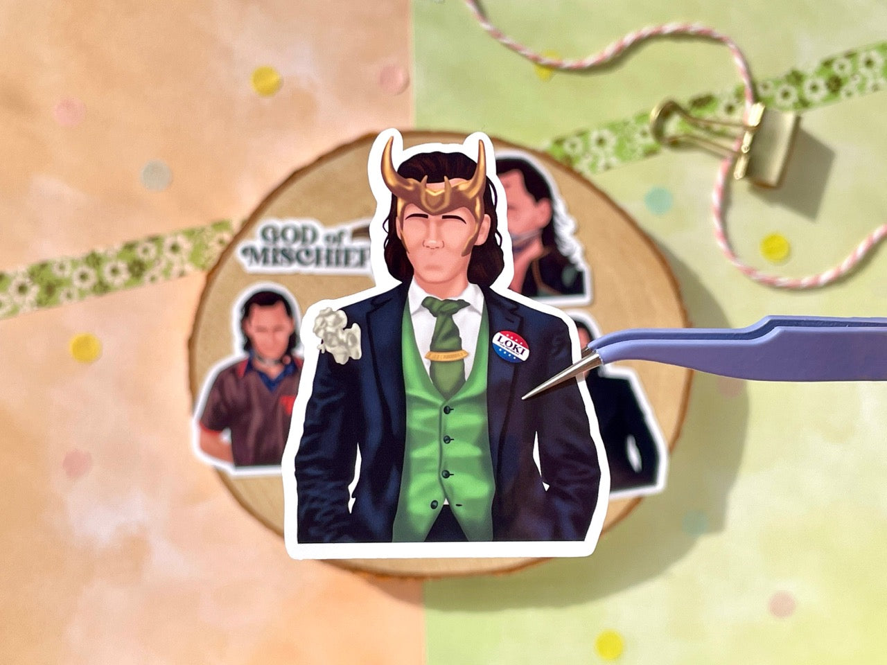 Loki Sticker Set
