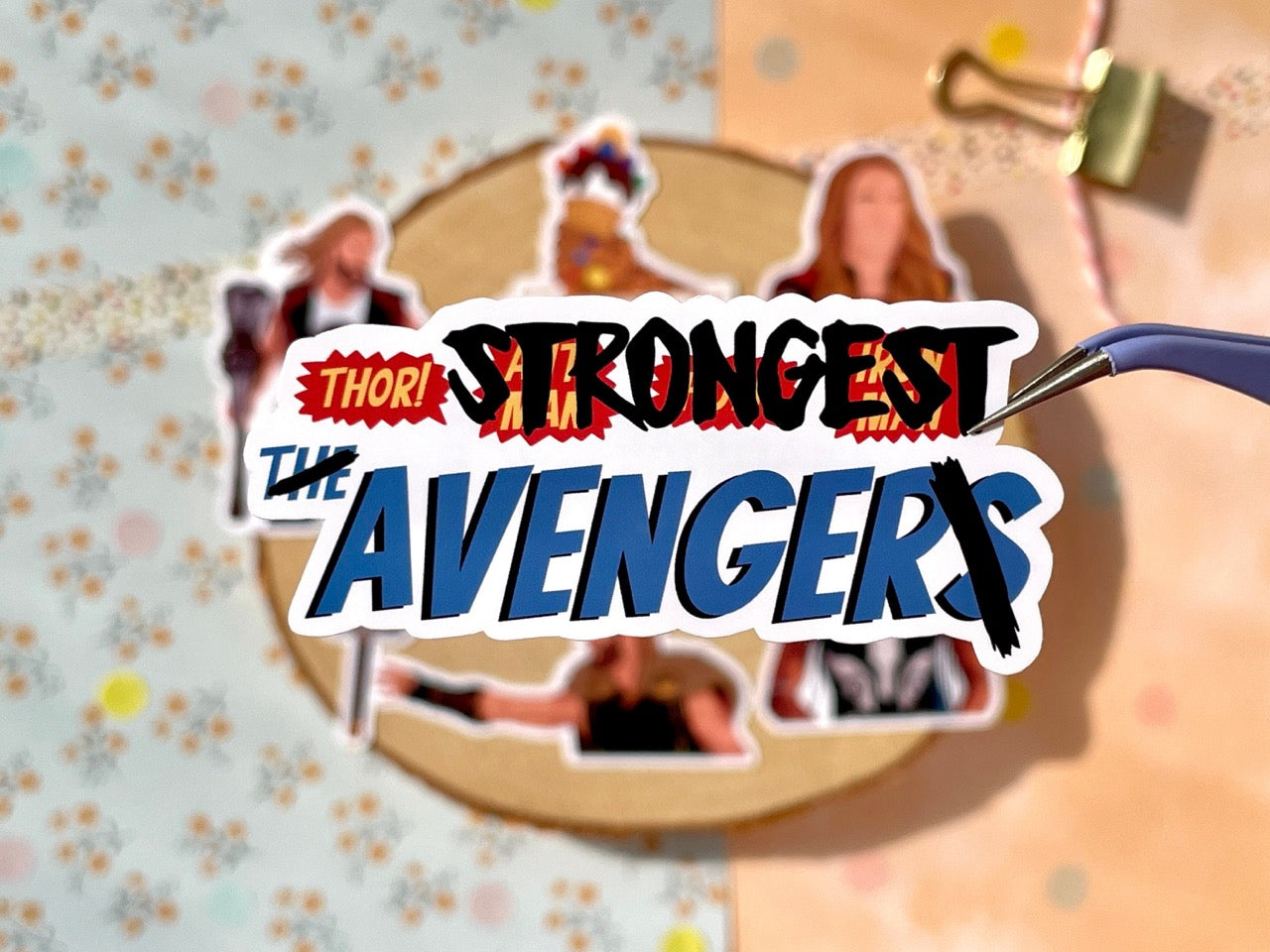 Love & Thunder Sticker Set