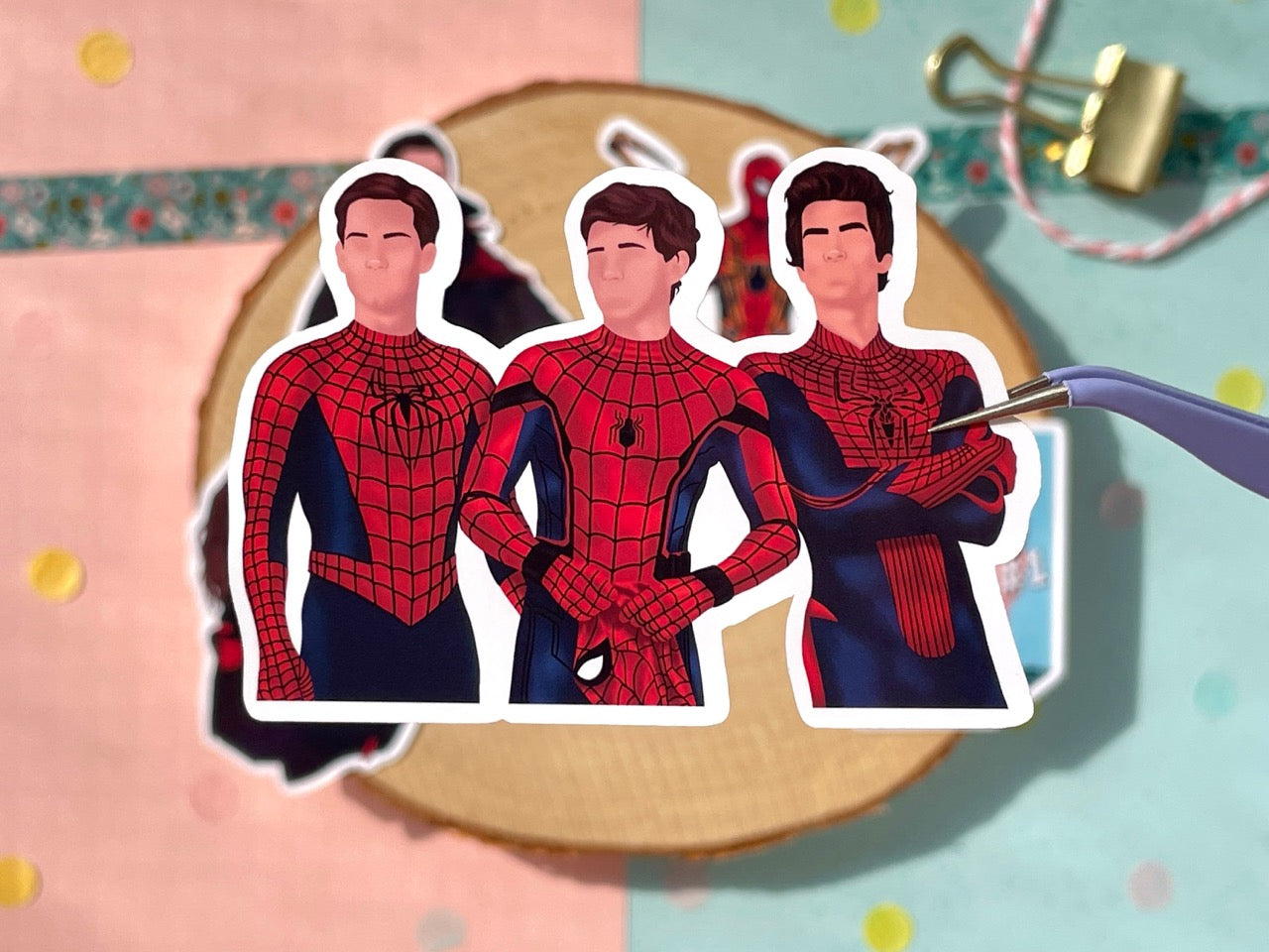 Spidey Vol I Sticker Set
