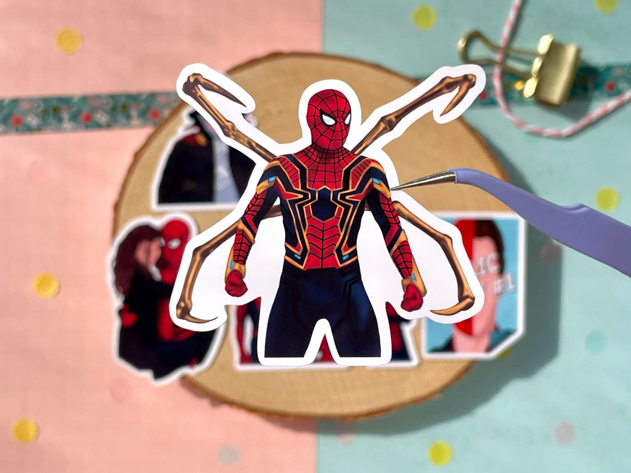 Spidey Vol I Sticker Set