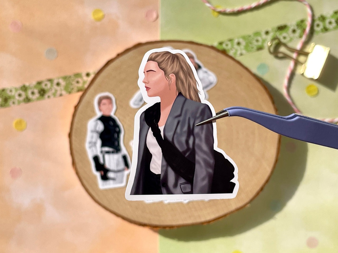 Yelena Sticker Set