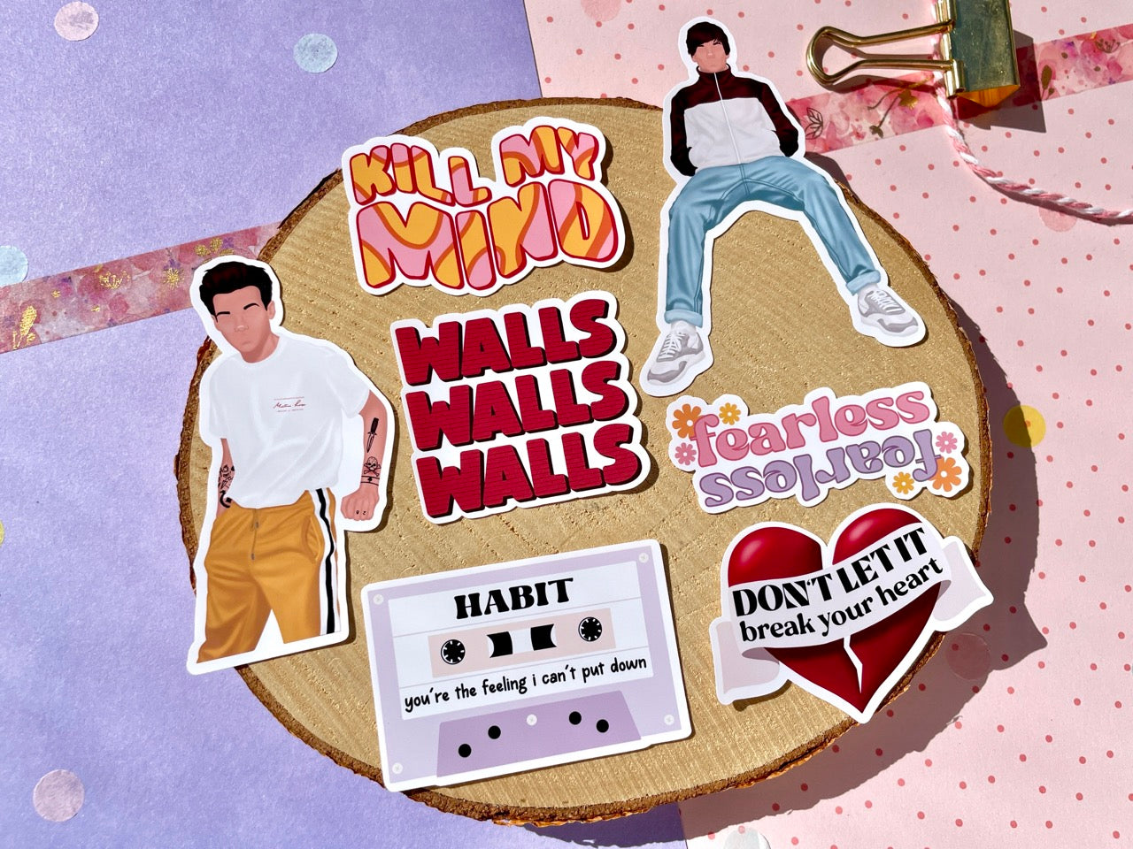 Louis Vol I Sticker Set