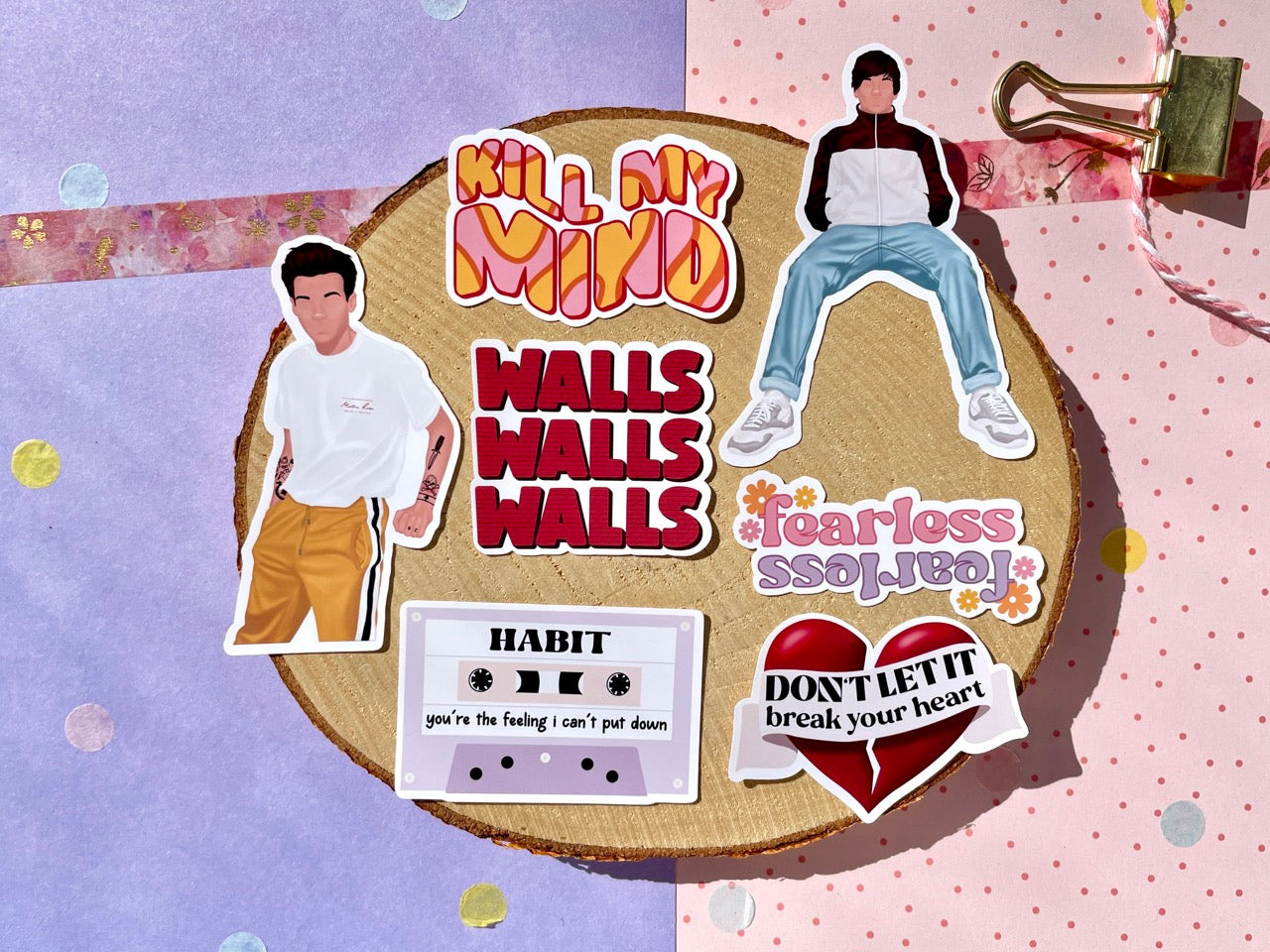 Louis Vol I Sticker Set