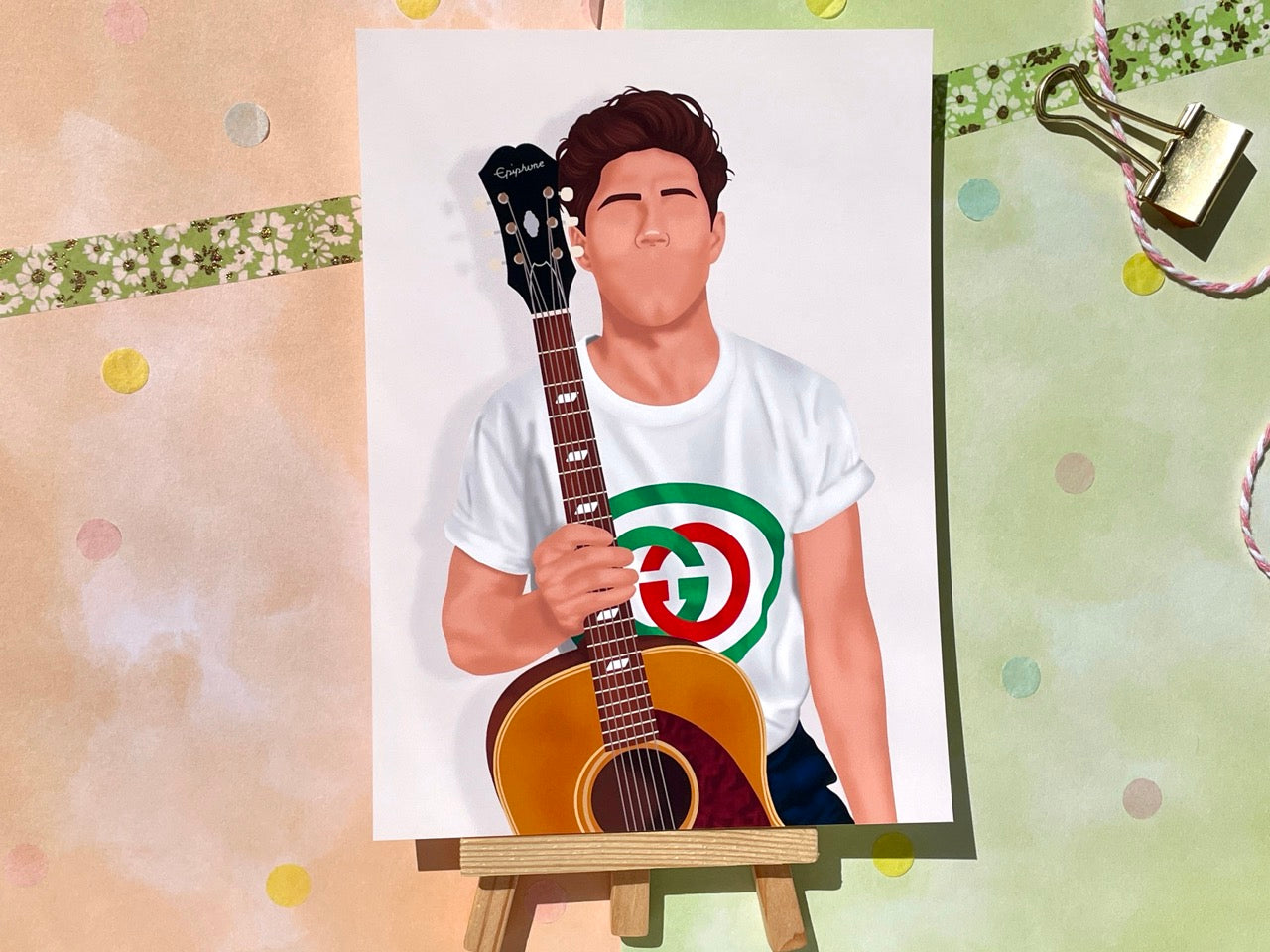 Guitar Boy Print