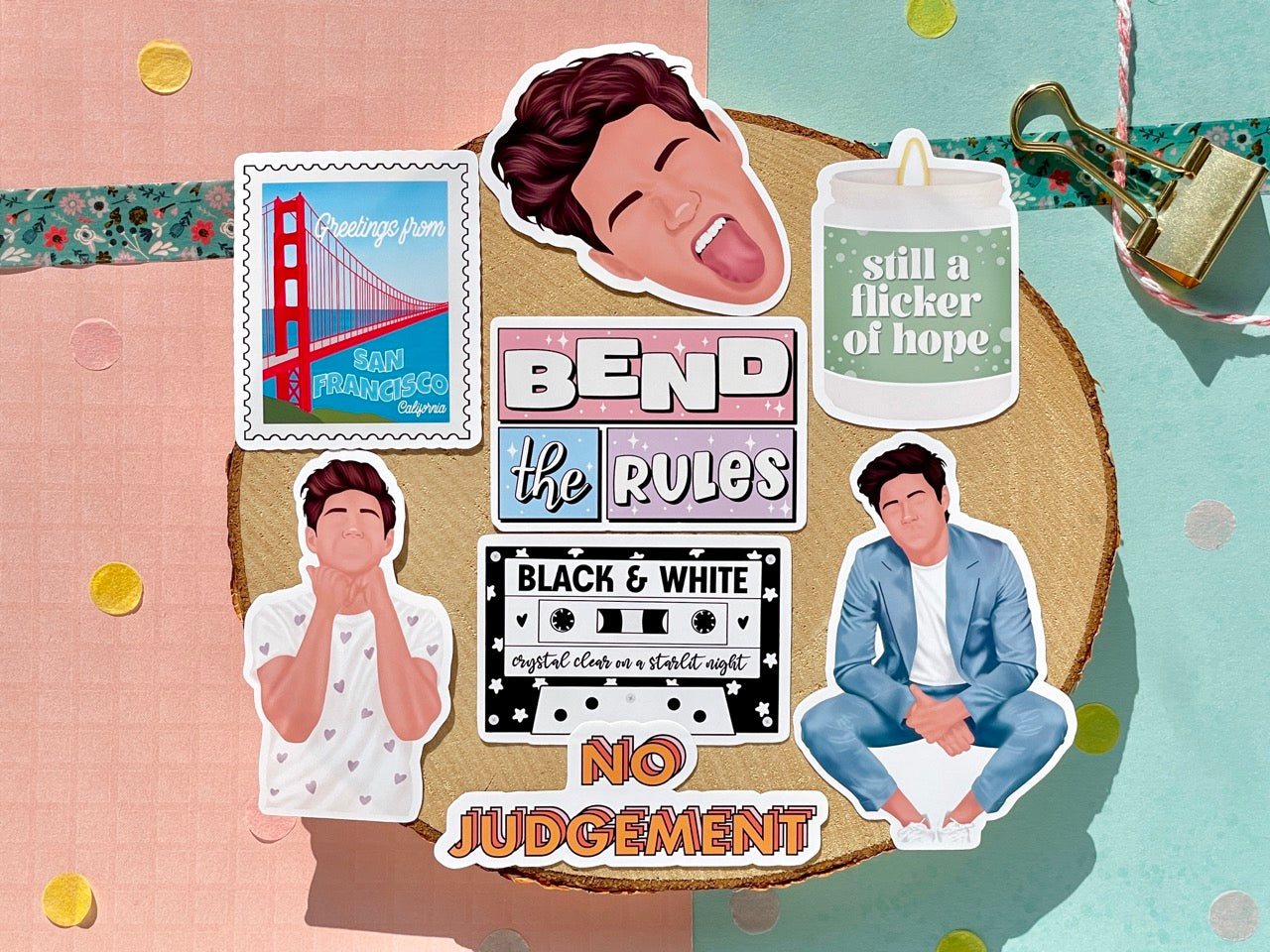 Niall Vol II Sticker Set