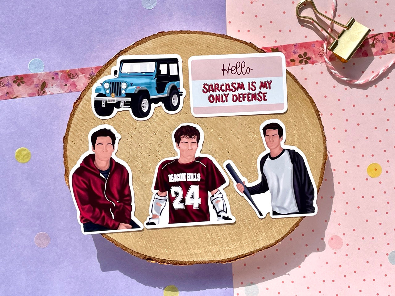 Stiles Sticker Set