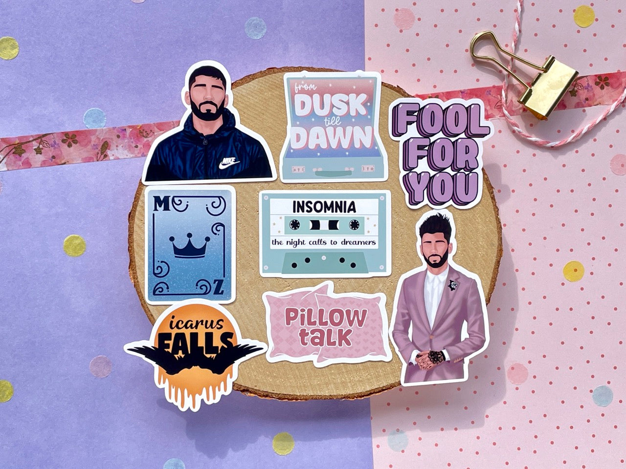 Zayn Sticker Set