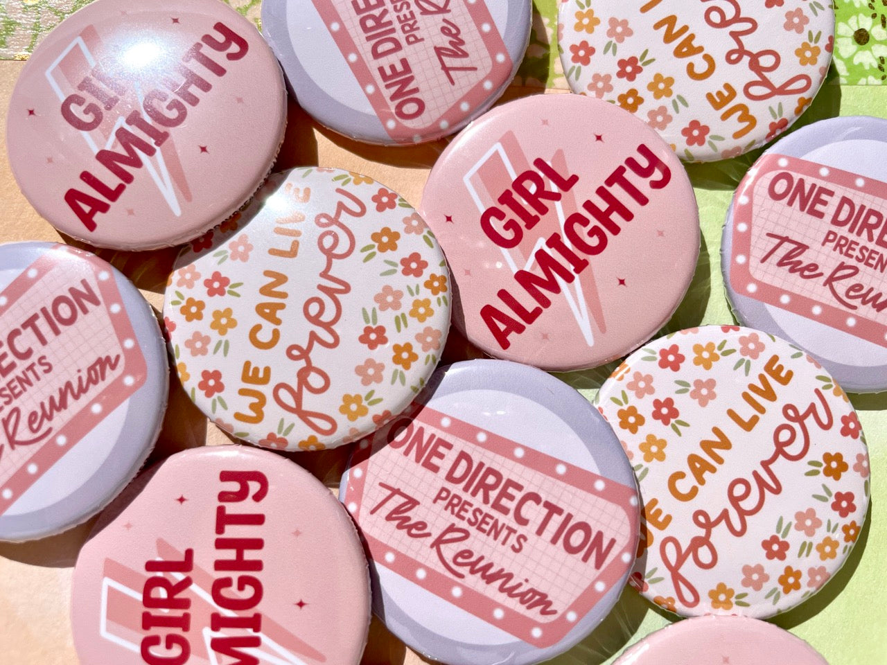 One Direction Pins