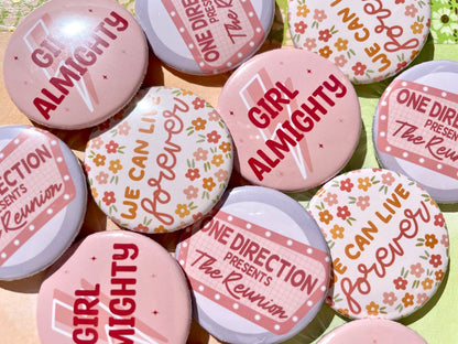 One Direction Pins