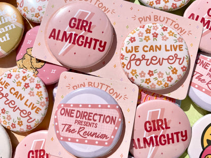One Direction Pins