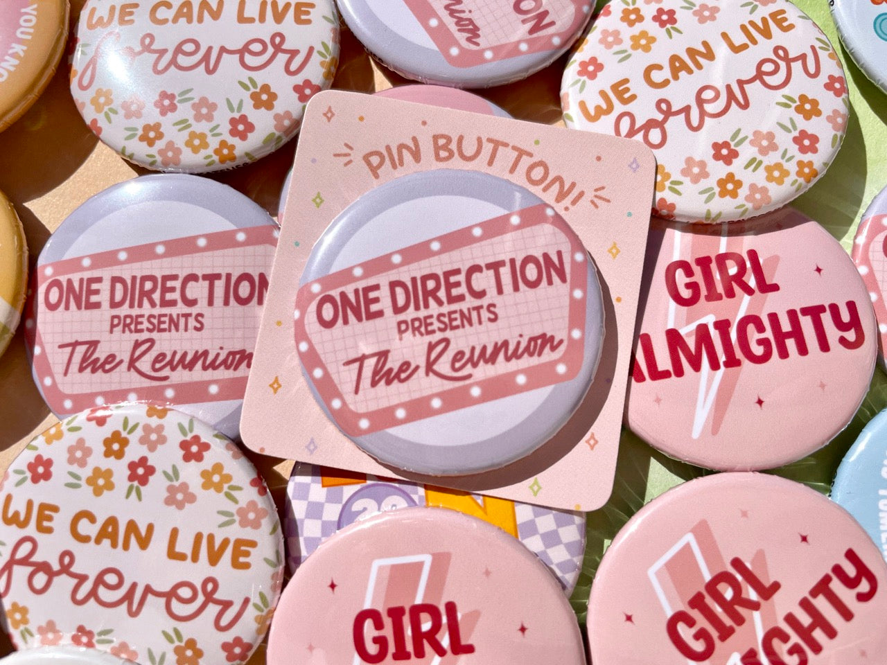 One Direction Pins
