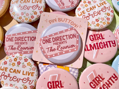 One Direction Pins