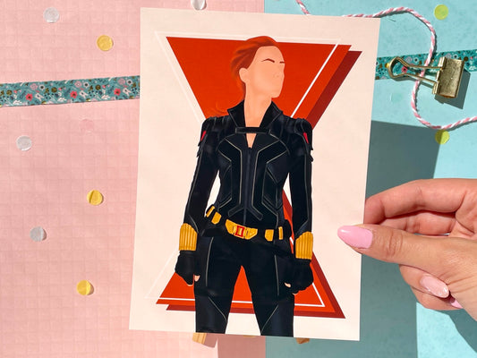 Black Widow Print