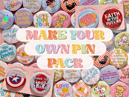 Custom Pin Pack