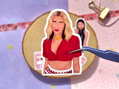Dua Lipa Sticker Set