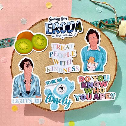 Comfy Blues Sticker Set