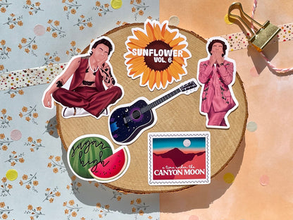 Mauve Sticker Set