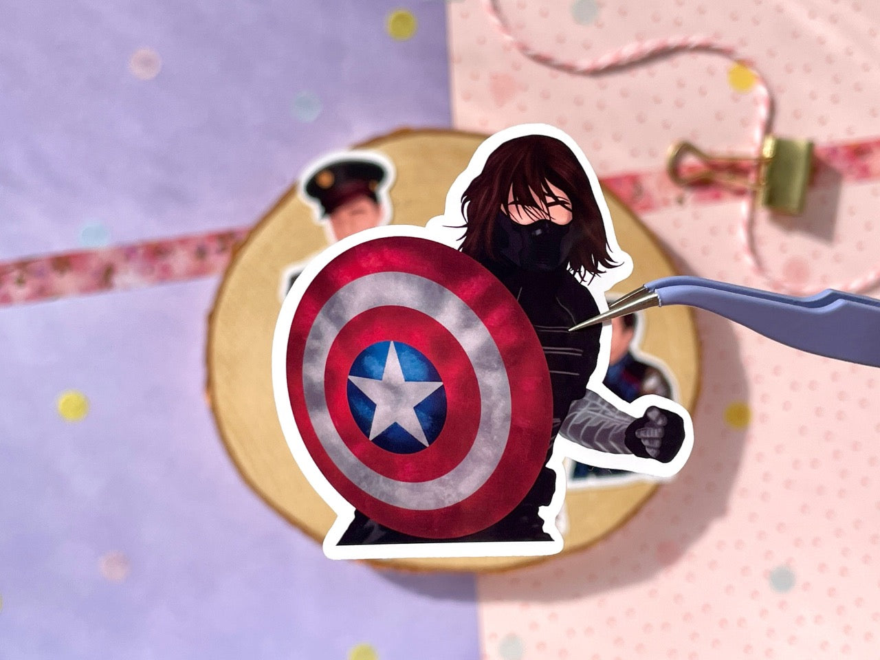 Bucky Sticker Set