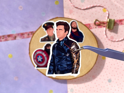 Bucky Sticker Set