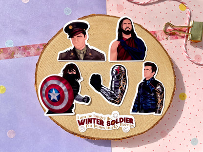 Bucky Sticker Set