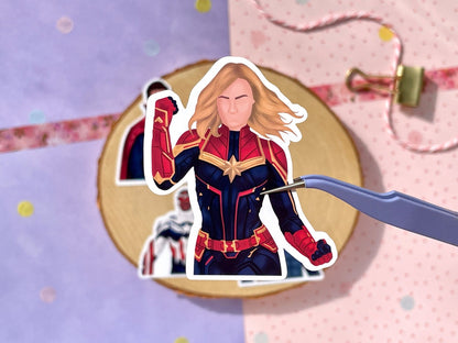Heroes Crimson Sticker Set