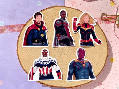 Heroes Crimson Sticker Set