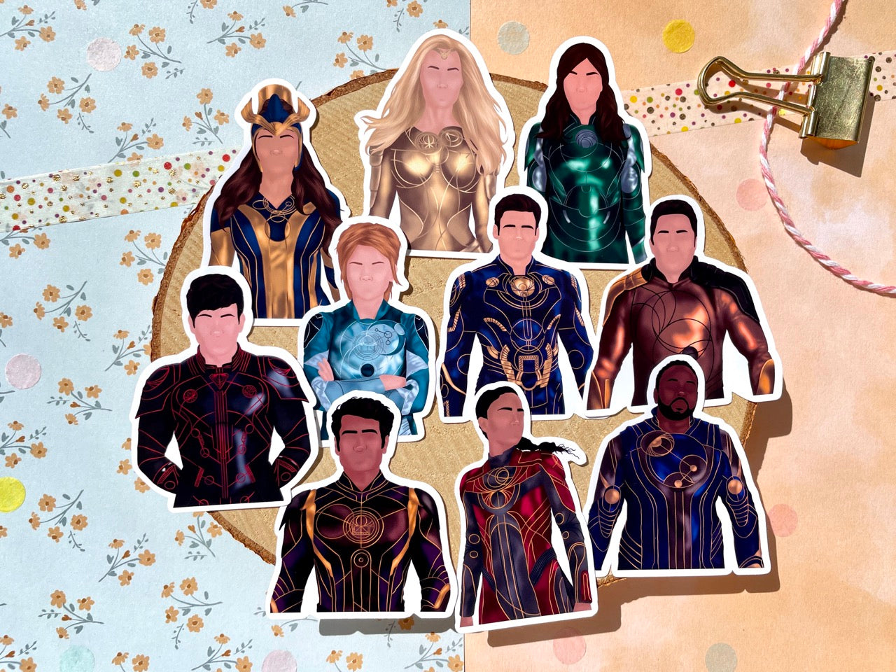 Eternals Sticker Set