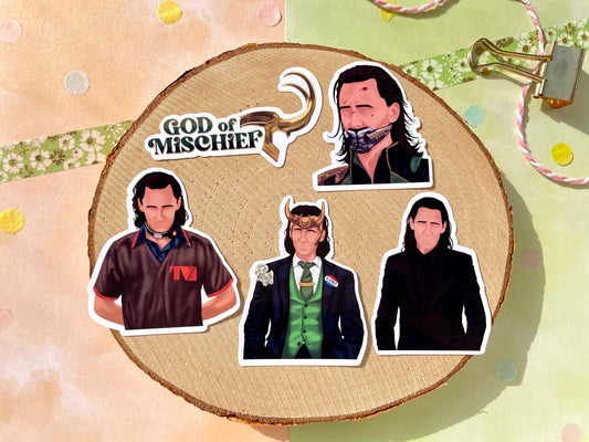 Loki Sticker Set