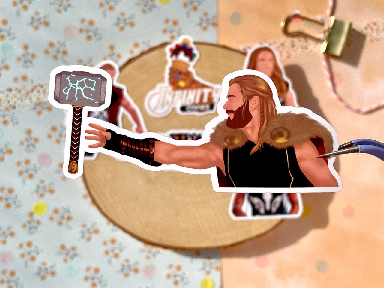 Love & Thunder Sticker Set