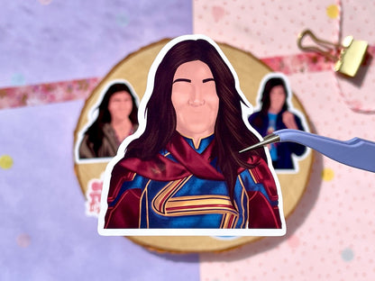 Ms. Marvel Sticker Set