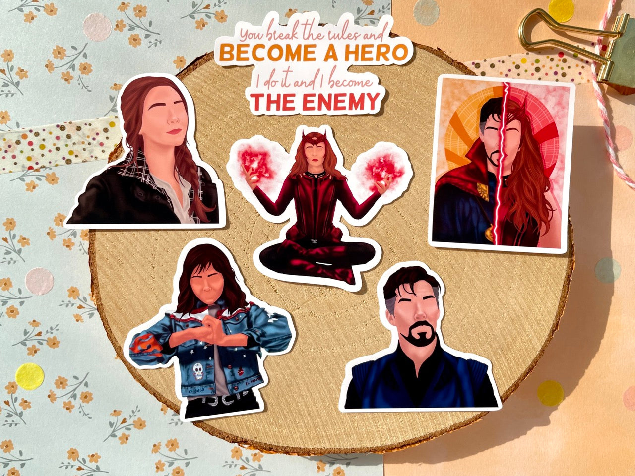 Multiverse of Madness Sticker Set