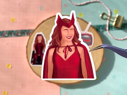 Scarlet Witch Sticker Set