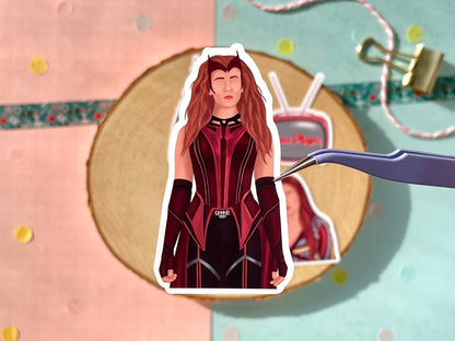 Scarlet Witch Sticker Set