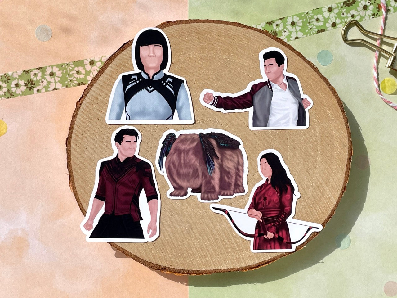 Shang-Chi Sticker Set