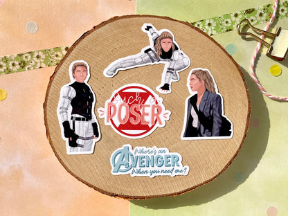 Yelena Sticker Set