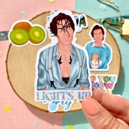 Comfy Blues Sticker Set