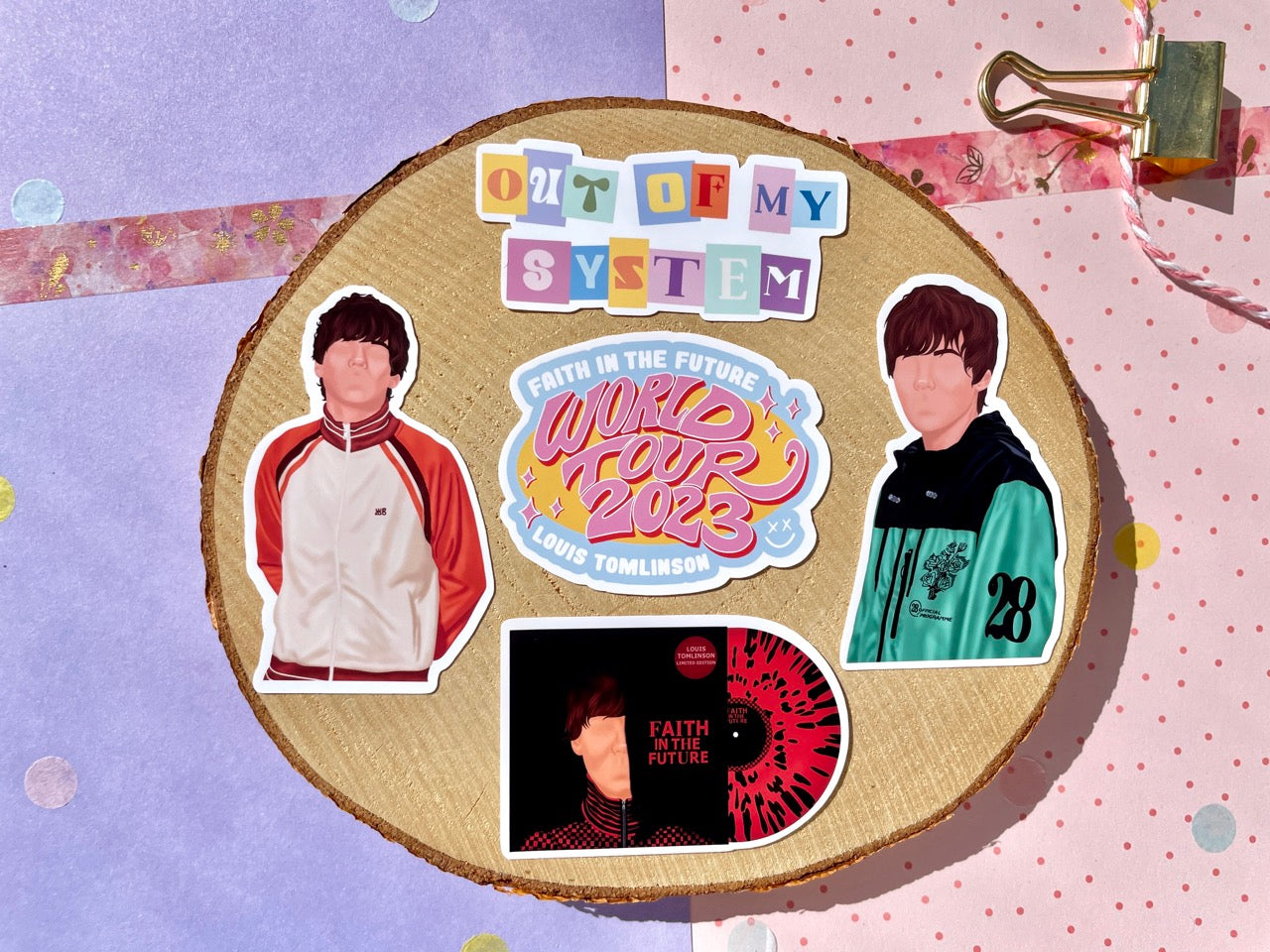 Louis Vol II Sticker Set