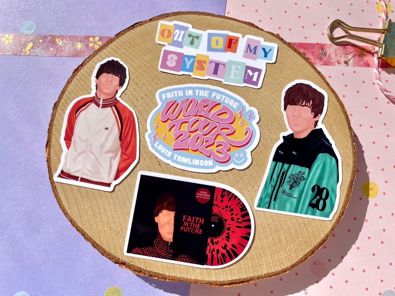 Louis Vol II Sticker Set